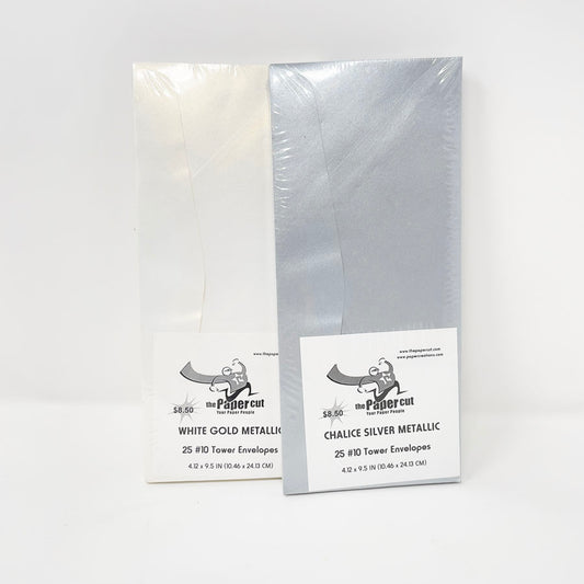 The Paper Cut Metallic #10 Envelopes
