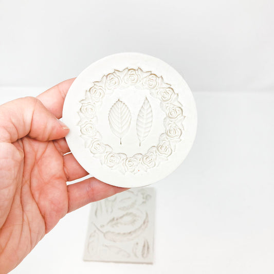 Rose Wreath Silicone Mold