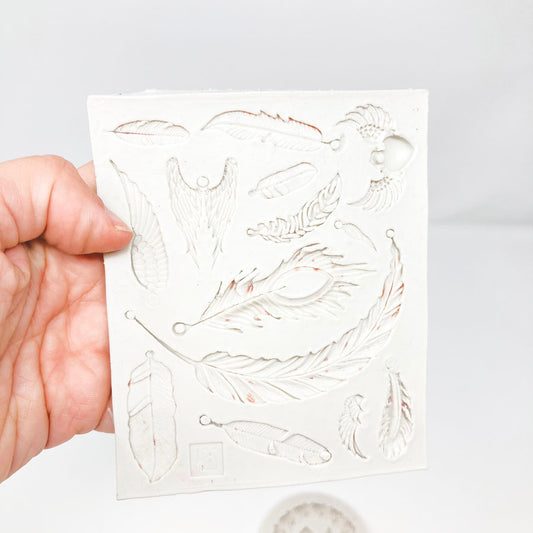 Feathers Silicone Mold
