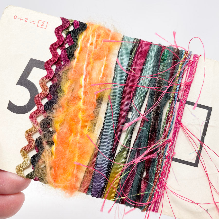 Yarn/Ribbon Sampler