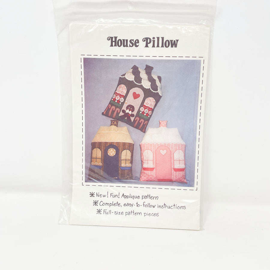 House Pillow Quilting Pattern