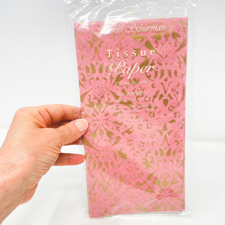 Pink & Gold Marcel Schurman Tissue Paper Pack