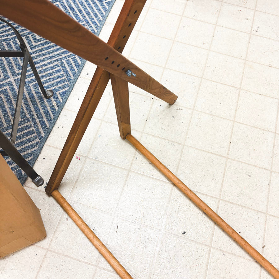 Beka Ratchet Frame Loom – Rigid Heddle / Floor Stand / Three Reeds