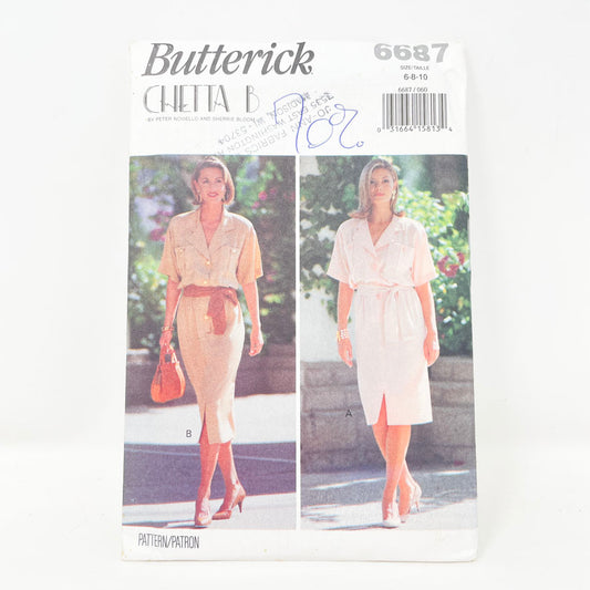 Butterick 6687 Sewing Pattern - Dress (6-10)