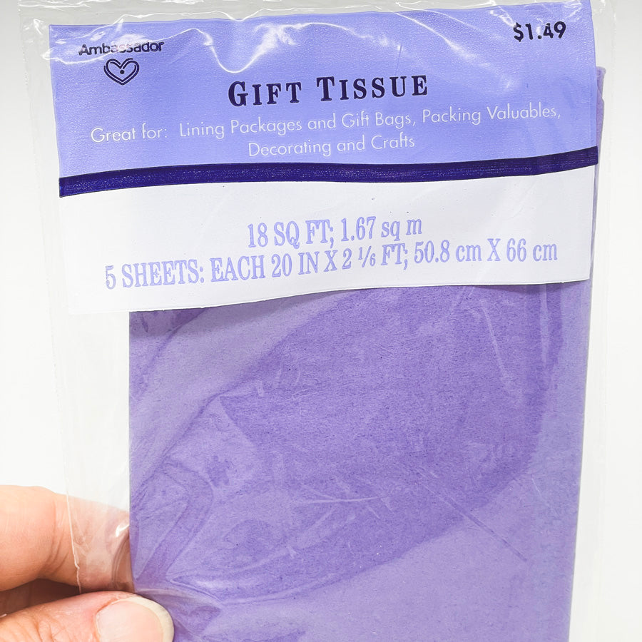 Purple Ambassador Tissue Paper Pack