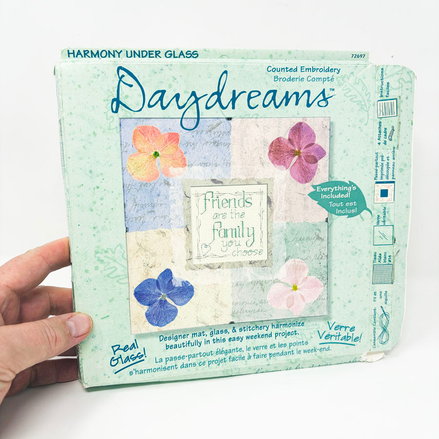 Dimensions Daydreams "Harmony Under Glass" Counted Embroidery Kit - #72697