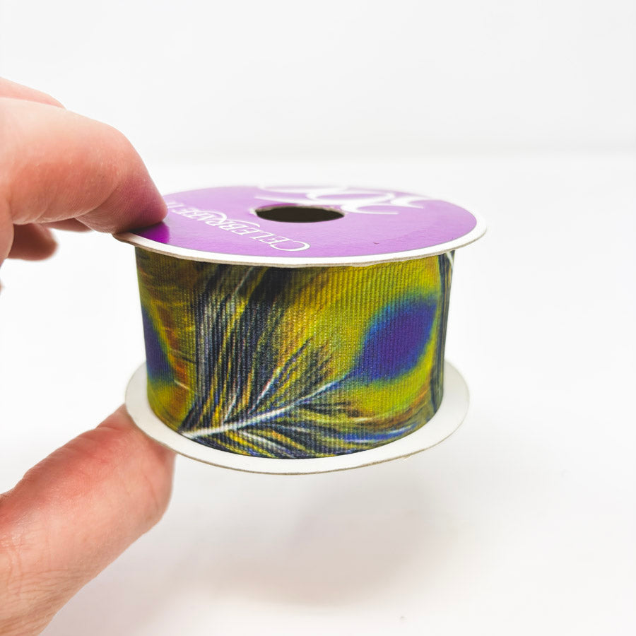Celebrate It 360 - Peacock Feather Ribbon