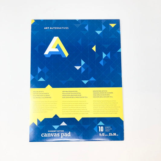 Art Alternatives Canvas Paper Pad 9" x 12"