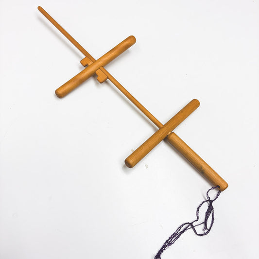Wooden Skein Holder (?)