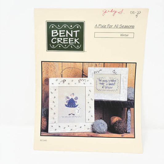 Bent Creek - A Pixie for All Seasons Winter Cross Stitch Pattern