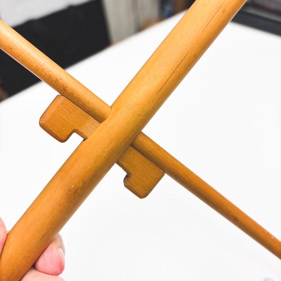 Wooden Skein Holder (?)