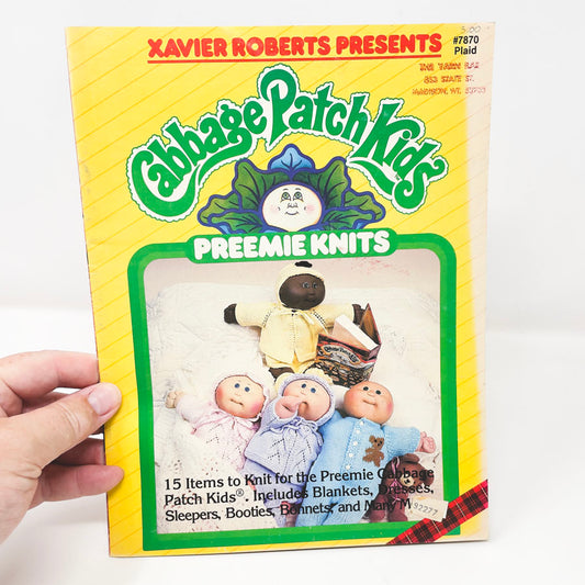 Cabbage Patch Kids Preemie Knits Booklet