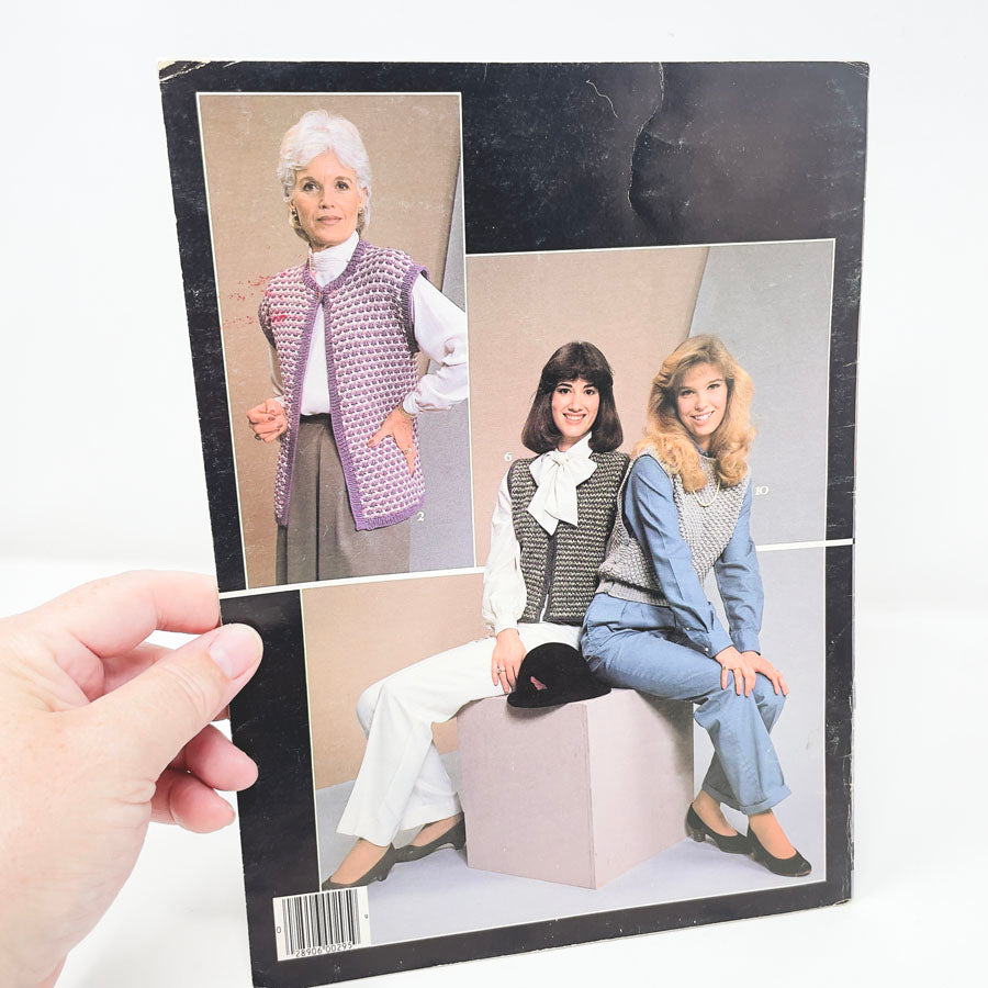 Leisure Arts Women's Vests Pattern Booklet - 1984