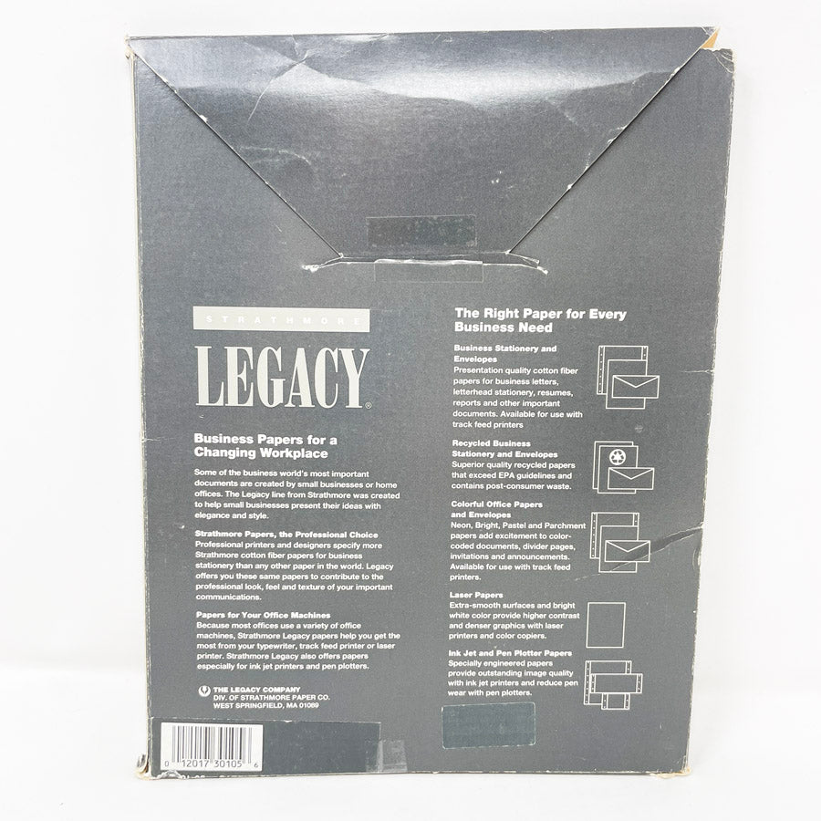 Strathmore Legacy Heavy Weight Business Stationery - Ivory