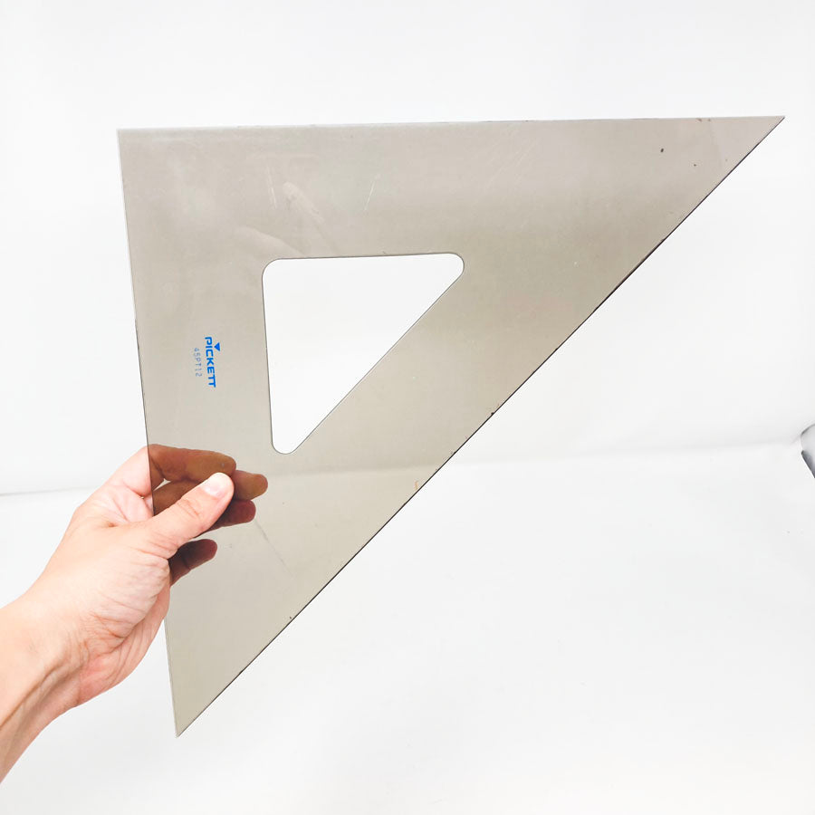 Drafting Triangles - Pick an Angle - Smoke Color