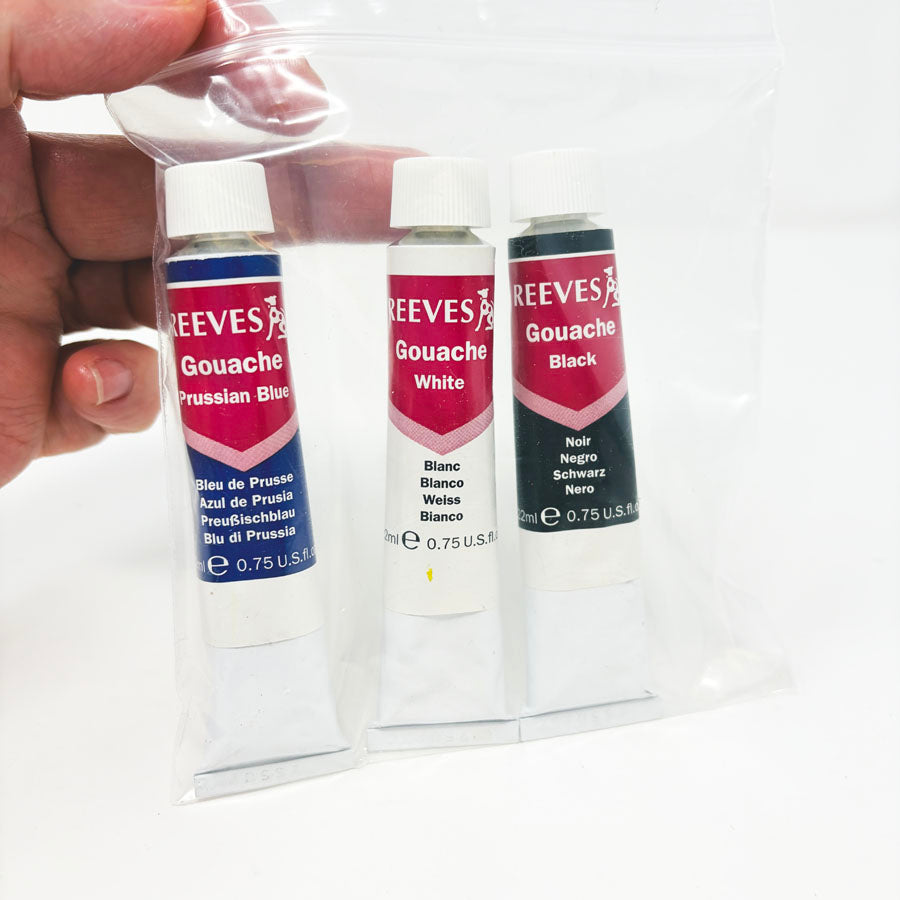 Reeves Gouache Bundle - 3 Tubes