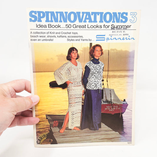 Spinnerin Spinnovations 3 Pattern Booket - 1975