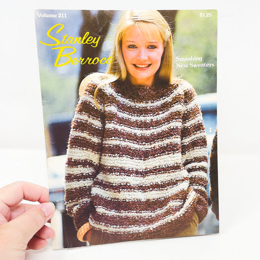 Stanley Berroco Smashing New Sweaters Pattern Leaflet - 1979
