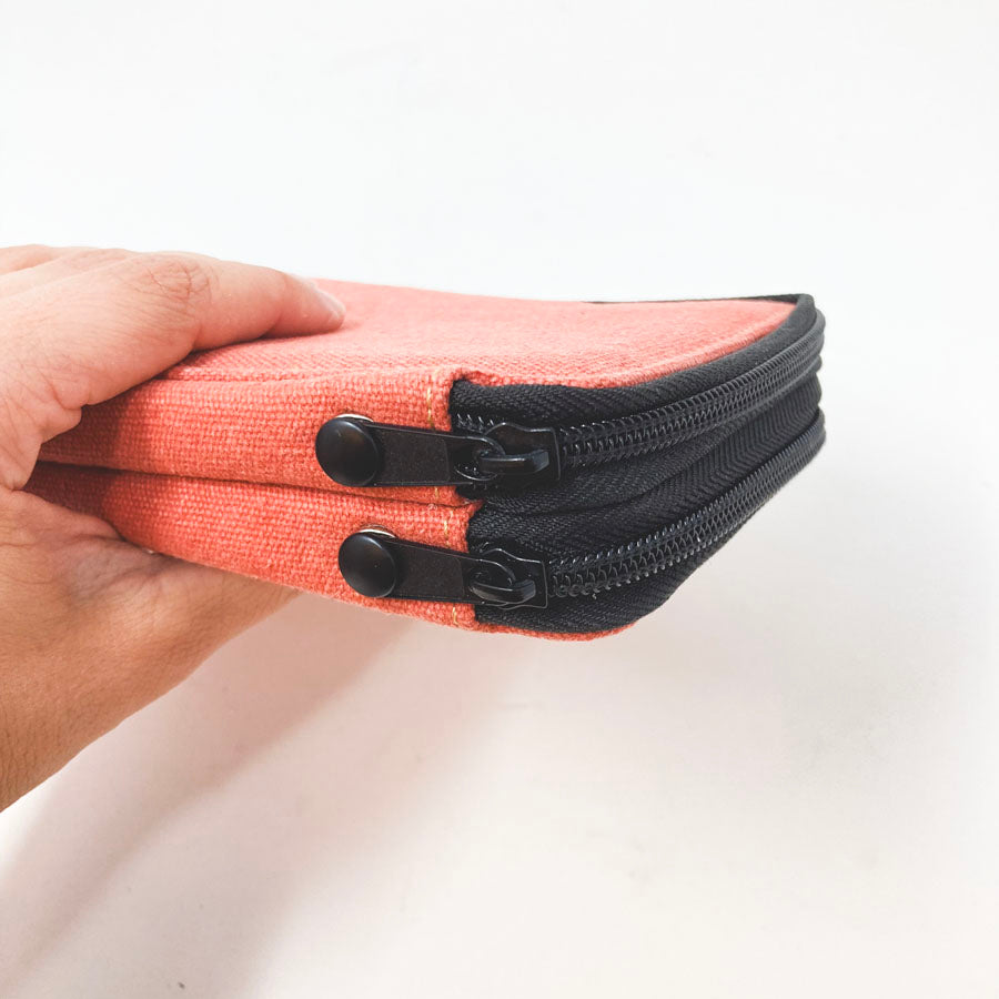 Global Art Canvas Pencil Case - 48 Capacity