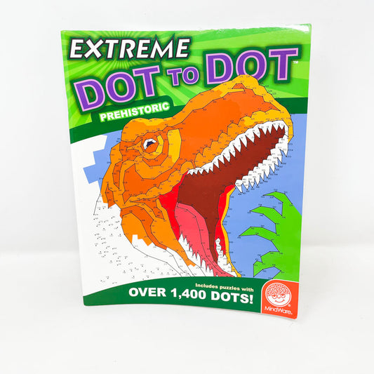 Mindware Extreme Dot to Dot Book - Prehistoric