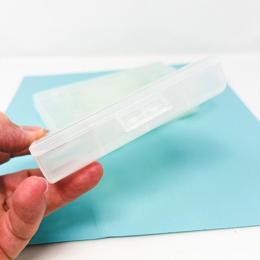 Clear Plastic Hinged Divided Organizers