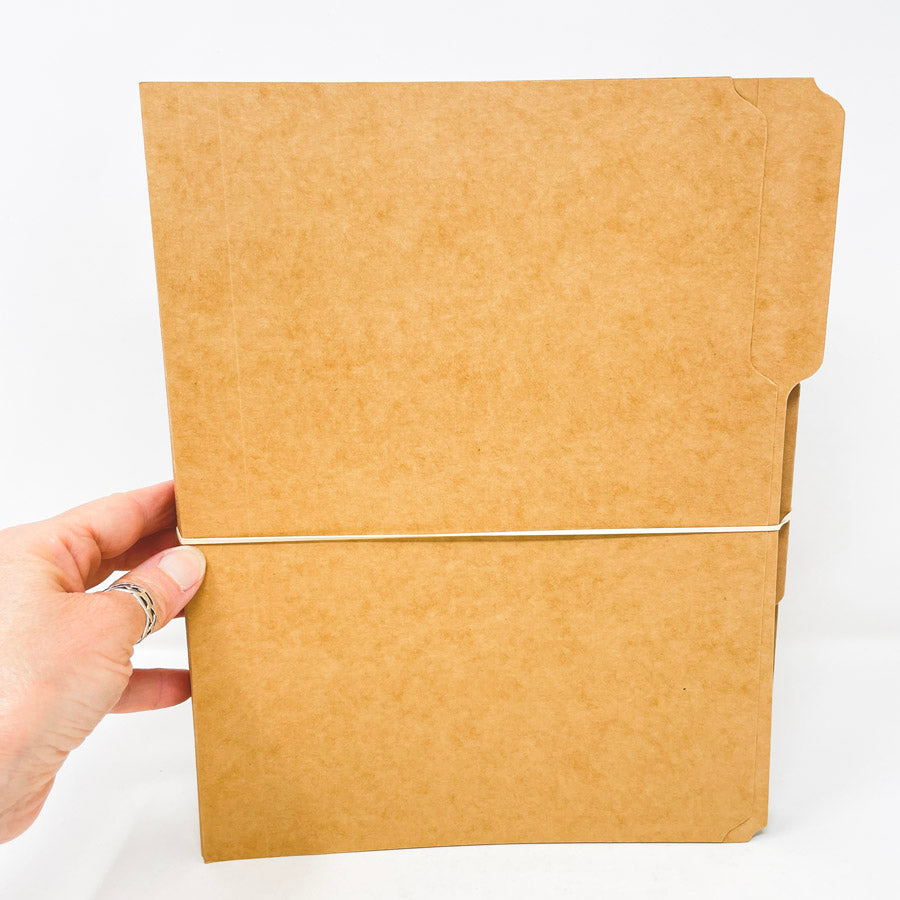 Brown Kraft File Folders - 25 ct