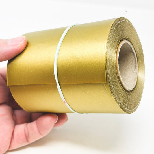 Gold 4" Shimmer Ribbon