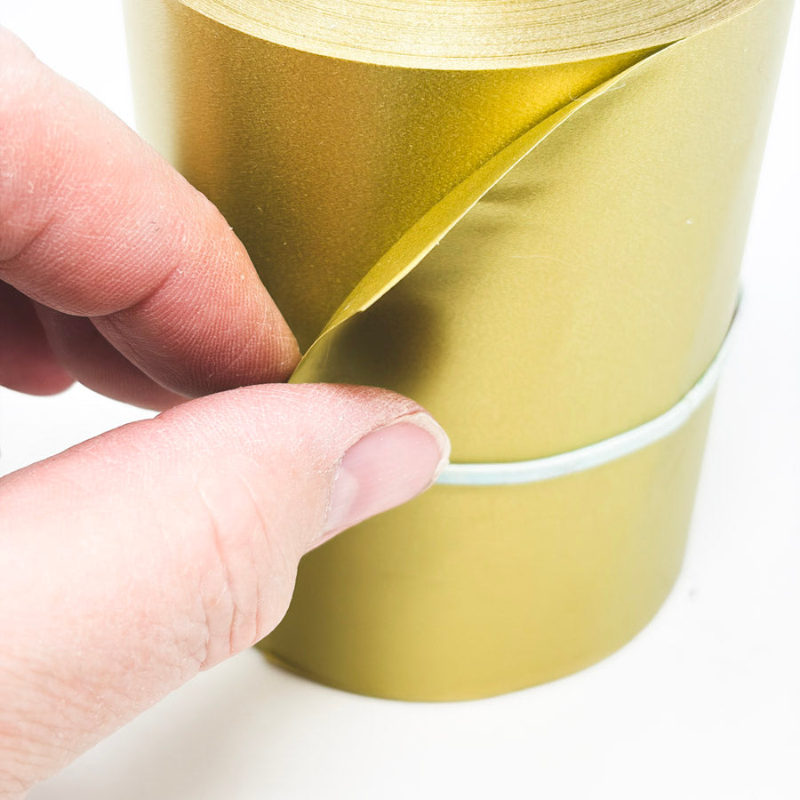 Gold 4" Shimmer Ribbon