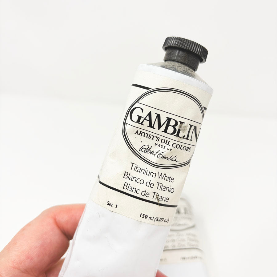 Gamblin Oil Paint 150 ml - Whites