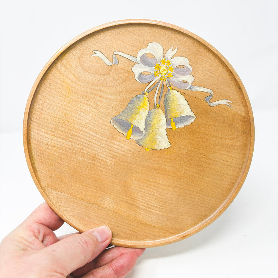 Vintage Wedding Wood Tray