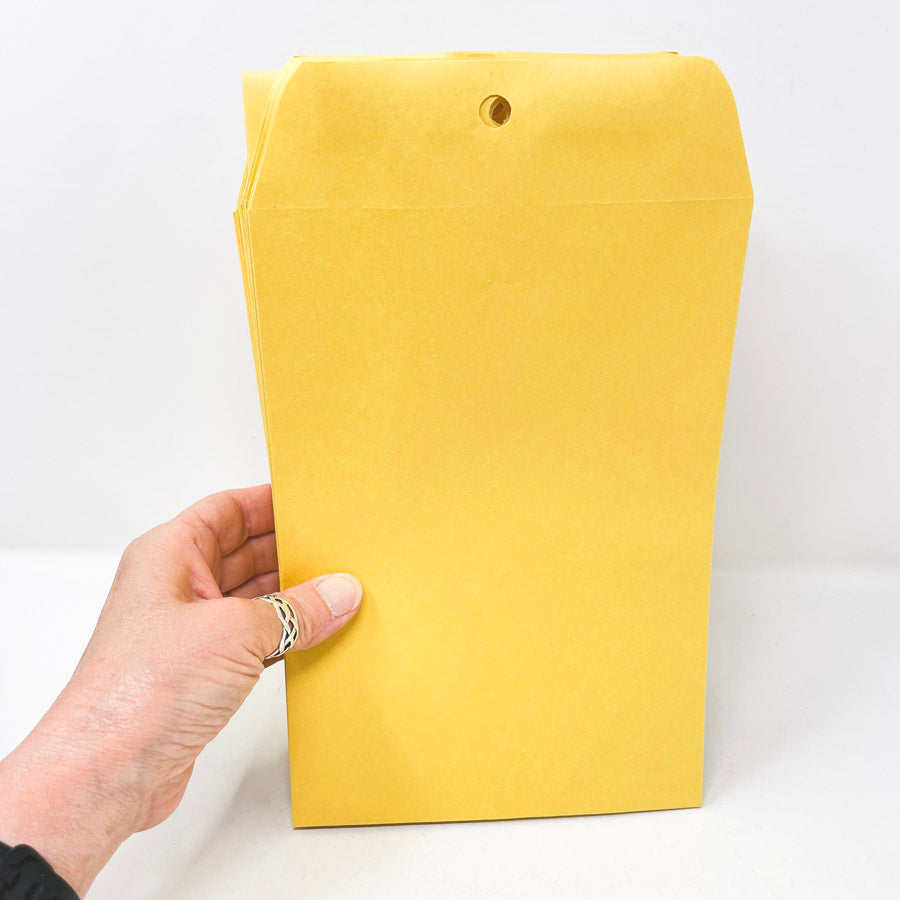6.5" x 9.5" Columbian Clasp Envelopes - 73 ct