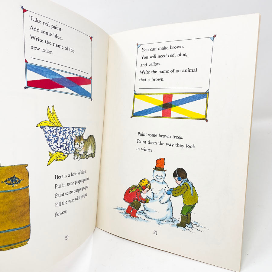 A Story and Activity Book About Color - A Merrigold Book - 1964