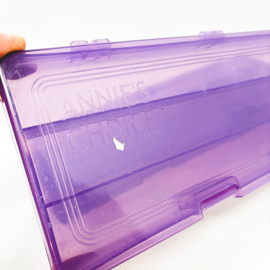 Annie's Choice Purple Needle Purple Storage Box