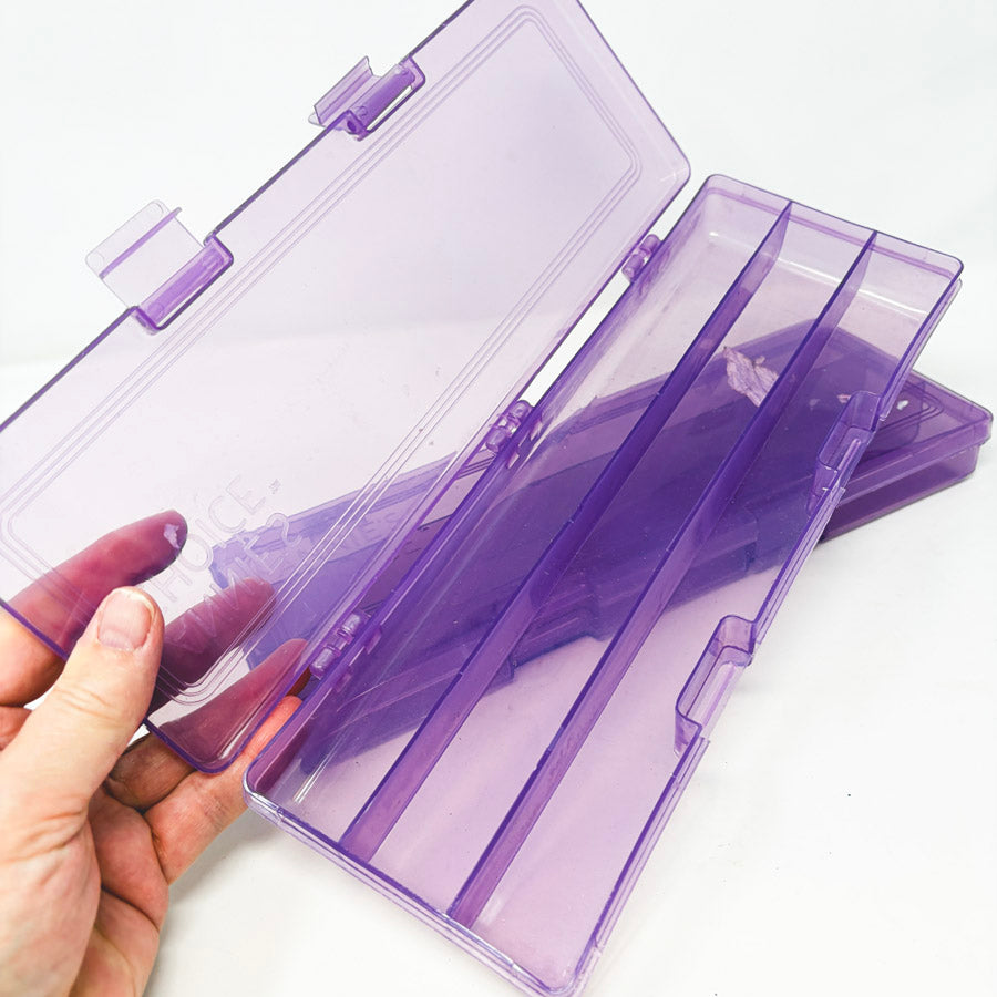 Annie's Choice Purple Needle Purple Storage Box