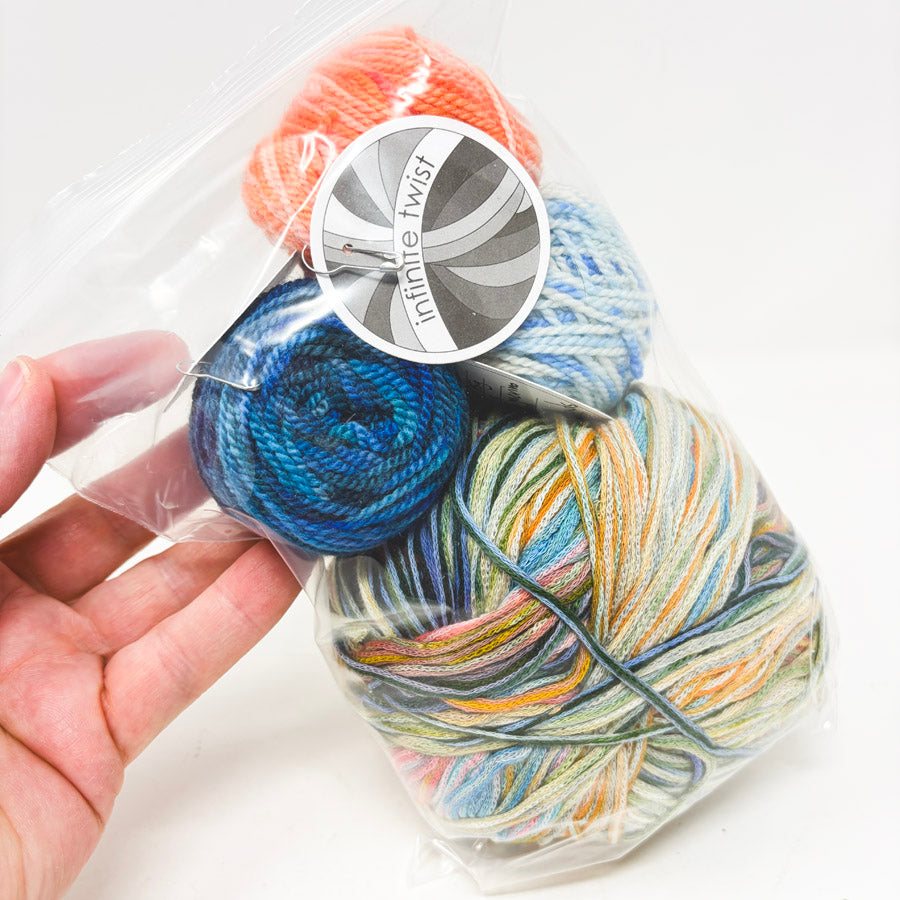 Color Samples – Mixed Fiber Yarn Bundle