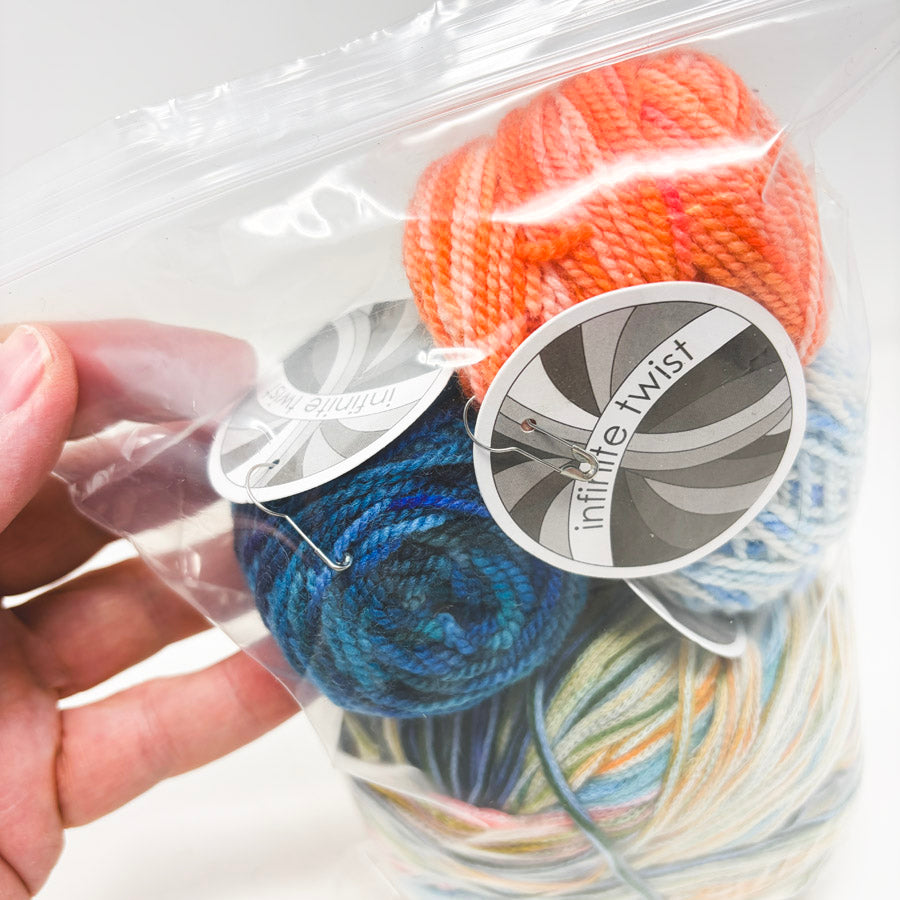 Color Samples – Mixed Fiber Yarn Bundle
