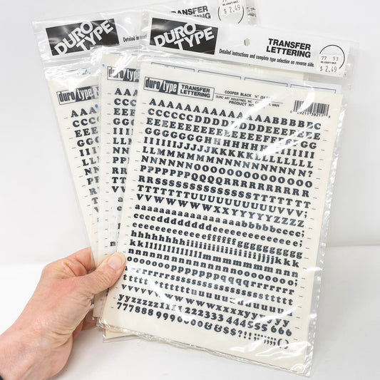 24 pt Cooper Black – Duro Type Transfer Lettering (1)