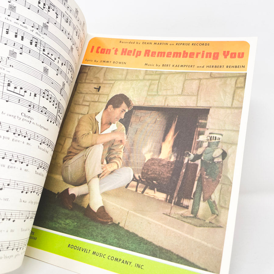 Vintage Dean Martin's Recorded Hits Sheet Music