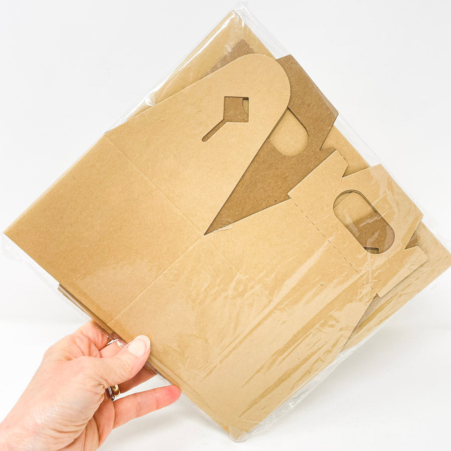 Kraft Paper Gable Boxes