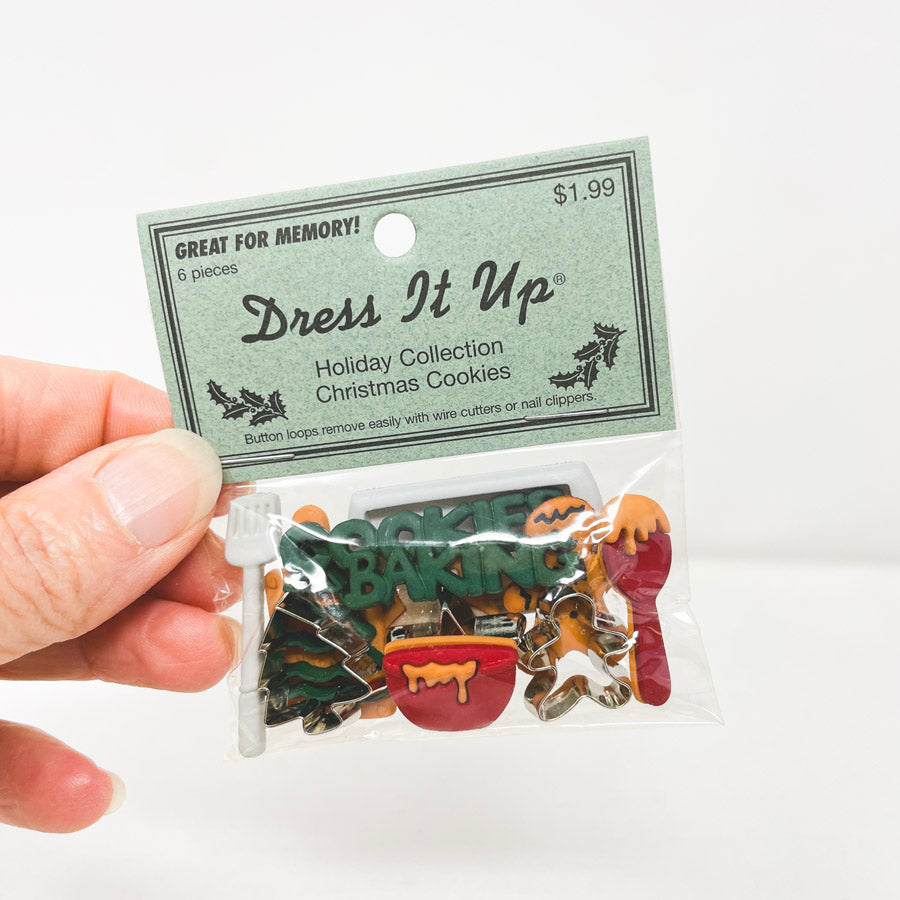 Dress It Up Holiday Buttons