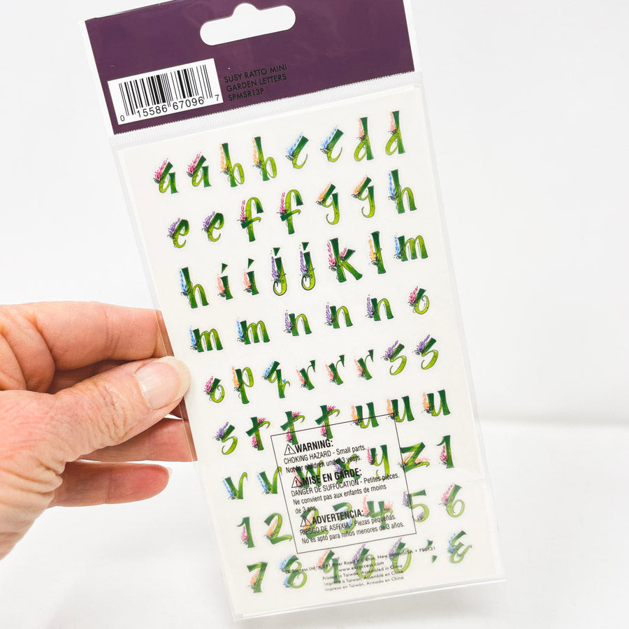 Sticko Alphabet Sticker Sheets