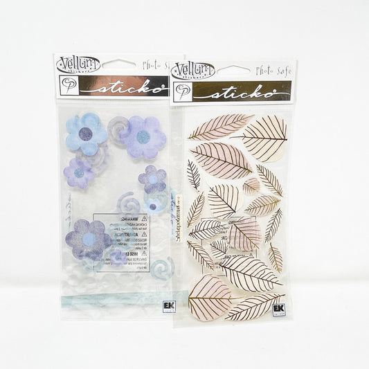 Sticko Vellum Sticker Sheets