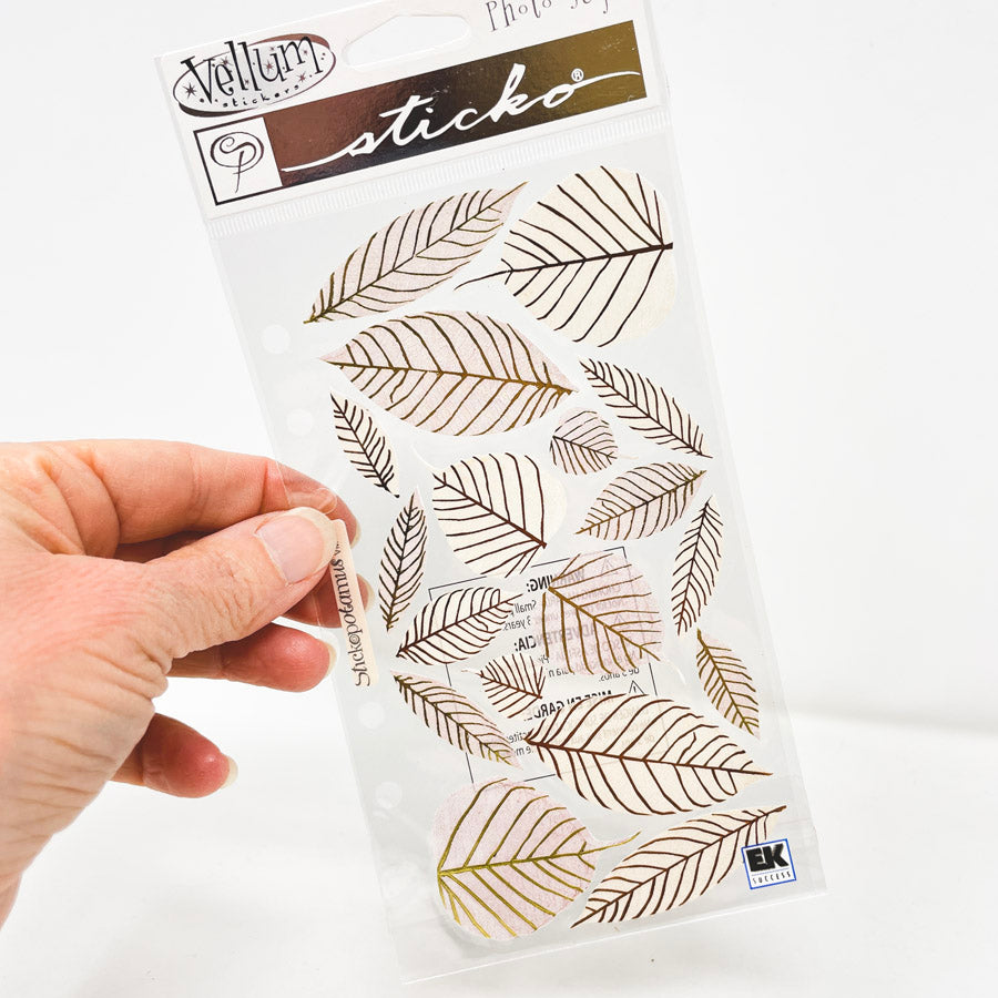 Sticko Vellum Sticker Sheets