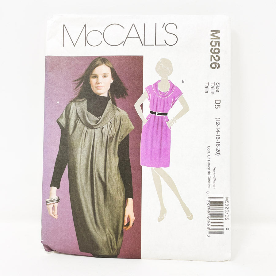 2009 McCall's Sewing Pattern M5926 Size 12 - 20
