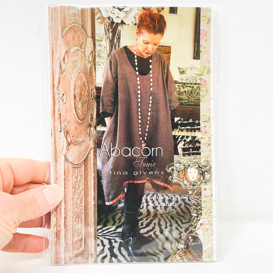 2016 Tina Givens Sewing Pattern TG-A6030 Abacorn Tunic Size S - M - L