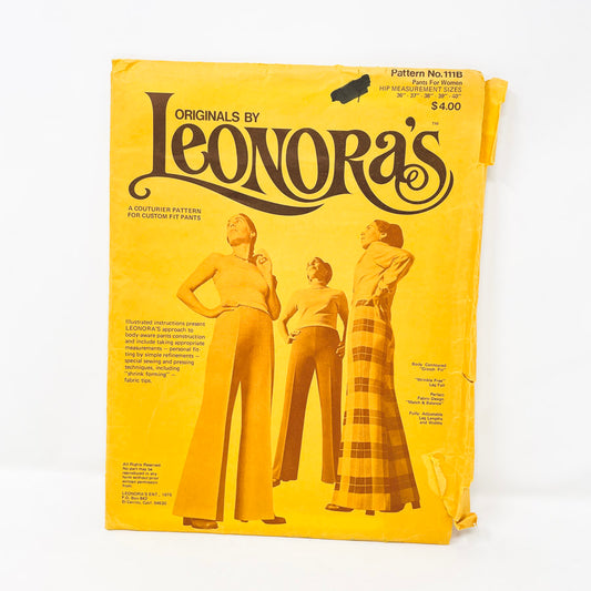 1975 Vintage Originals by Leonora's Sewing Pattern 111B For Hips 36" - 40"