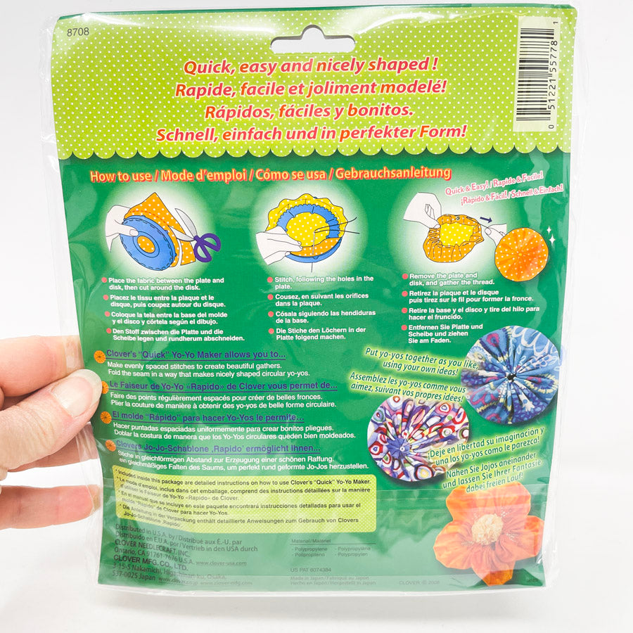 Clover Quick Yo-Yo Maker Jumbo 8708