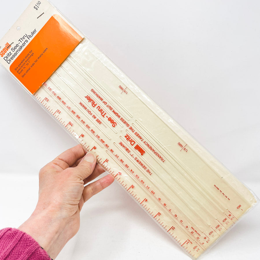 Dritz See-Thru Dressmakers Ruler