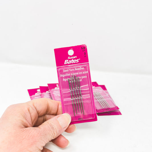 Susan Bates Steel Yarn Needles 5 cm 2 in (set of 4)