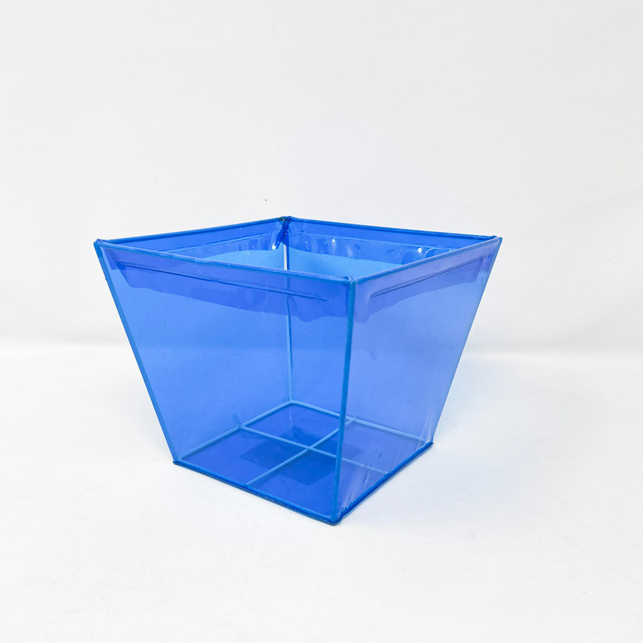 Blue Vinyl Basket